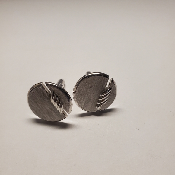 Vintage Silvertone Swank Cufflinks - Picture 1 of 2